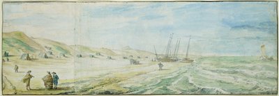 The Beach at Wijk aan Zee by Abraham Willaerts